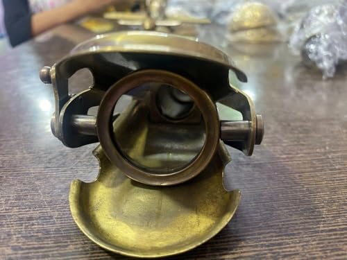 Antique Brass Telescope - Vintage Nautical Spyglass