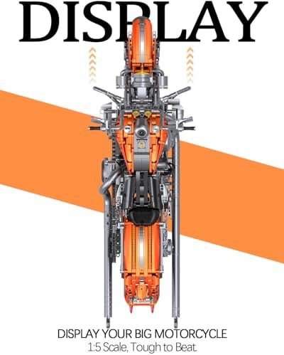 JTBBOY 15 Scale Motorcycle Building Set