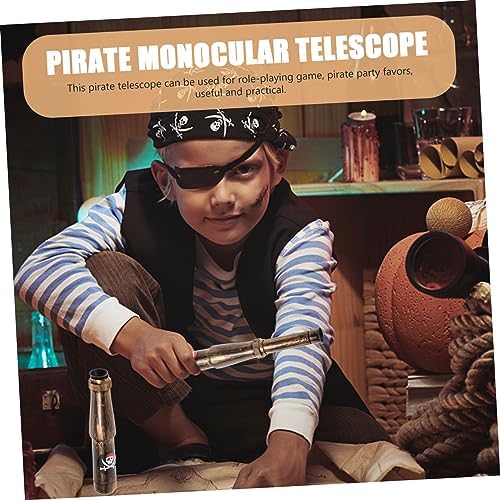 6Pcs Lightweight Pirate Telescopes for Themed Parties and Outdoor Adventures
