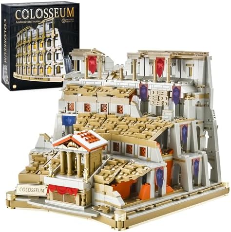 XITALAXU Architecture Roman Colosseum Building Set for Adults