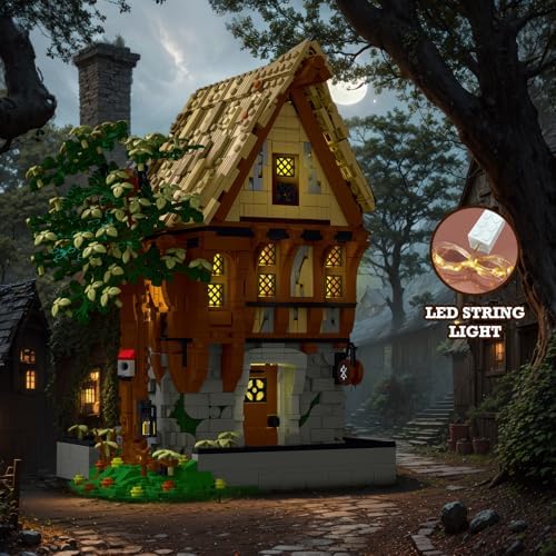 JMBricklayer Medieval Blacksmith Shop Building Set for Adults 1