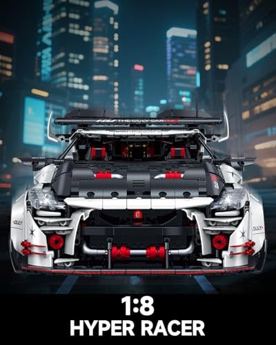 JTBBOY 18 Scale Race Car Building Set for Adults