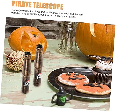 6Pcs Lightweight Pirate Telescopes for Themed Parties and Outdoor Adventures