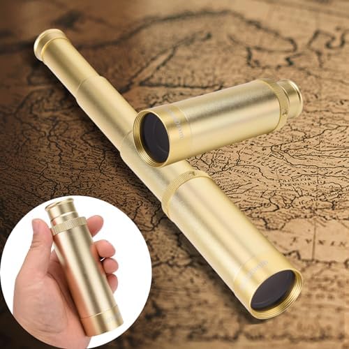 Yourelexit Pirate Monocular Telescope 30x40 Brass
