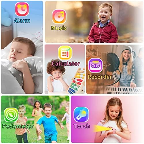 Smart Watch for Kids with HD Touch Screen and 24 Puzzle Games