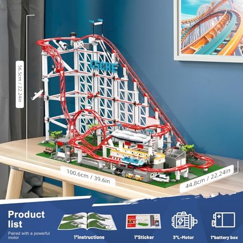 Mould King 11014 Roller Coaster Building Set