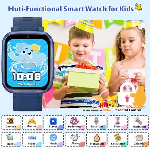 Zicor Kids Game Watch with 26 Puzzle Games