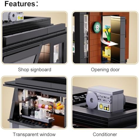 CaDA Master C66005W Coffee House Building Set