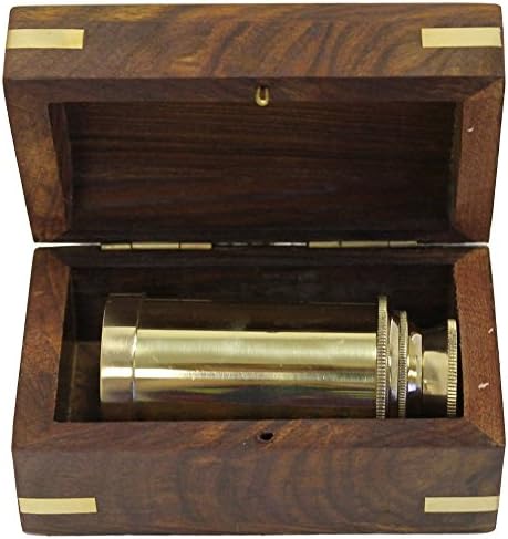 6 Solid Brass Handheld Telescope Nautical Spyglass