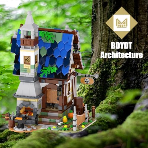 Medieval Roman Blacksmith Shop Building Blocks Set 1025PCS