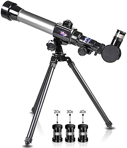 ArtCreativity Telescope for Starters with 20x 30x 40x Lenses