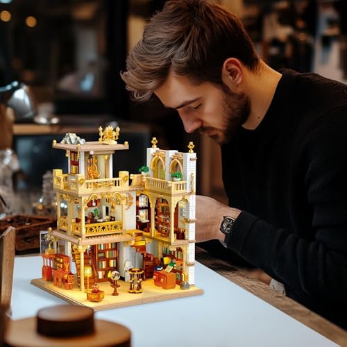 JMBricklayer Medieval House Building Kit for Adults