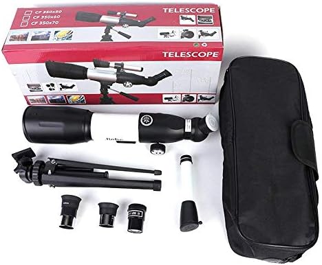 High Magnification Astronomy Telescope with Tripod and Finder for Adults and Kids
