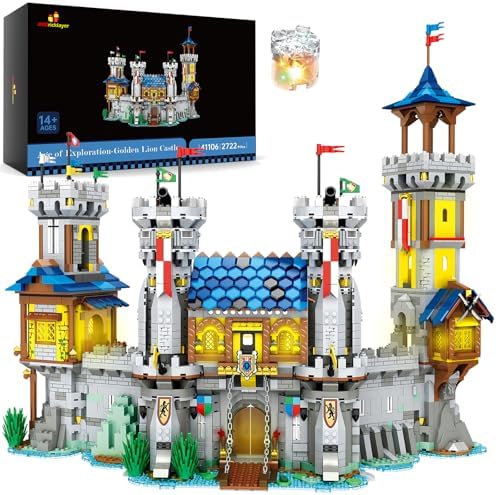 JMBricklayer Medieval Castle Building Set for Adults 1