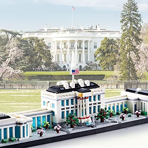 LUKHANG White House Building Set - 3520pcs Micro Block Kit