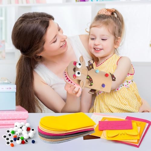 WATINC 6Pcs Hand Puppet Making Kit