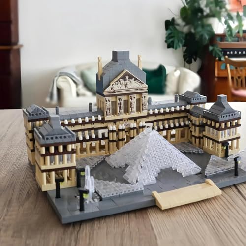 Louvre Museum Building Blocks Set 3377 PCS