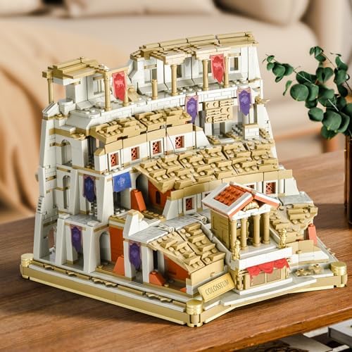 XITALAXU Architecture Roman Colosseum Building Set for Adults