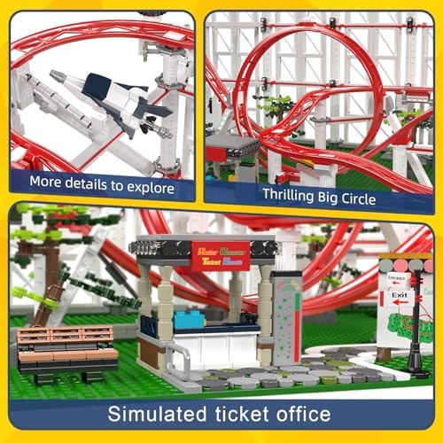Mould King 11014 Roller Coaster Building Set