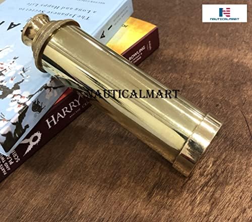 Nautical Handheld Pirate Brass Telescope 14 Inch Long