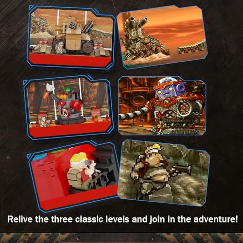 Metal Slug Arcade Game Kit - Retro Cabinet for Adults and Teens
