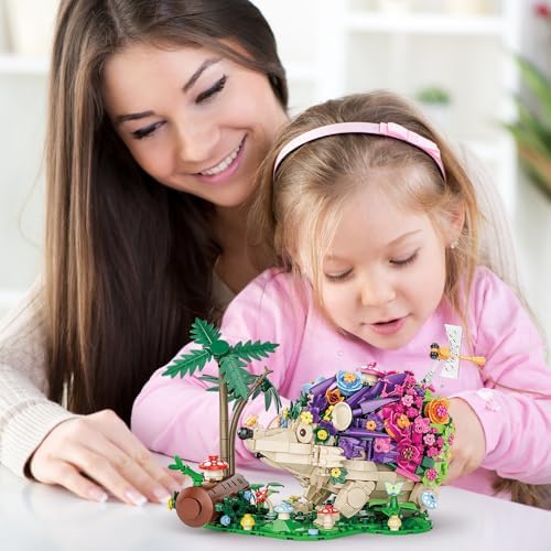 RiceBlock Hedgehog Building Sets 998 Pieces