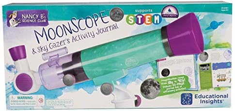Nancy Bs Science Club MoonScope Kids Telescope for Ages 8