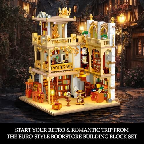 JMBricklayer Medieval House Building Kit for Adults