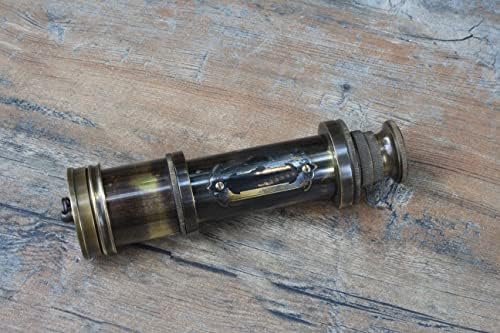 5MoonSun5 Pirate Brass Telescope with Lid