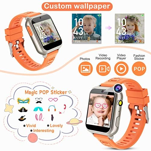 Smart Watch for Kids with HD Touch Screen and 24 Puzzle Games