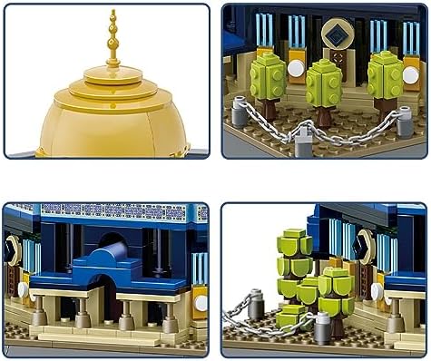 Goirzi 983Pcs Dome of The Rock Jerusalem Building Set Collectible Toy