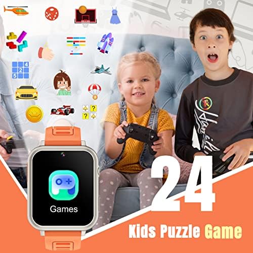 Smart Watch for Kids with HD Touch Screen and 24 Puzzle Games