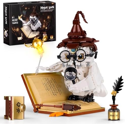 Ideas Magic World Owl Building Set 1162 PCS