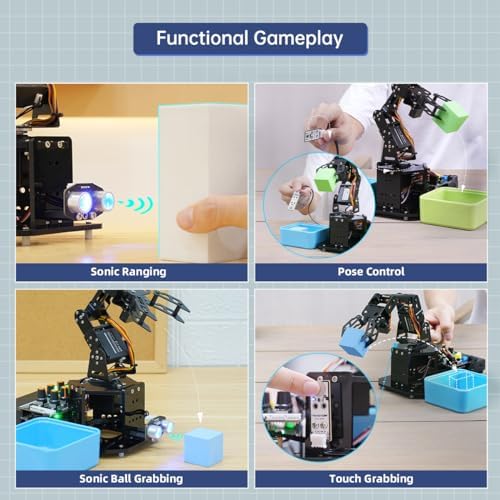 LewanSoul 5DOF Robotic Arm STEM Education Kit