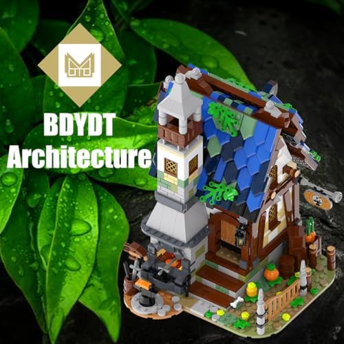 Medieval Roman Blacksmith Shop Building Blocks Set 1025PCS