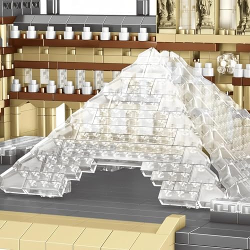 Louvre Museum Building Blocks Set 3377 PCS