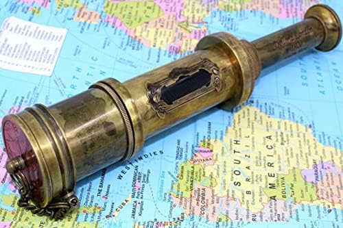 Pirate Brass Telescope with 30x Magnification