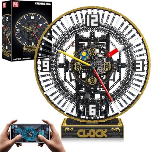 Mould King 10160 Mechanical Clock Building Set with APP Control