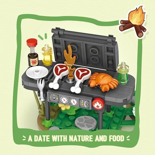 MEIEST Building Blocks Set for Camping and Holiday Fun