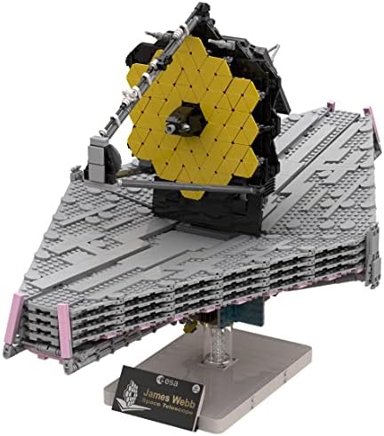 Xenotrix Large Space Telescope Building Set - JWST 125 Scale DIY Model Kit