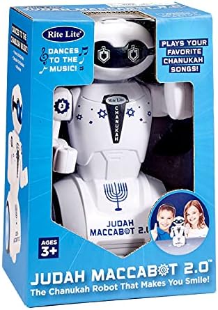 Rite Lite Maccabot 20 Chanukah Robot Toy