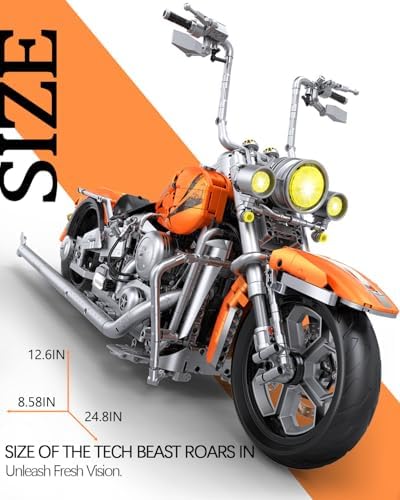 JTBBOY 15 Scale Motorcycle Building Set