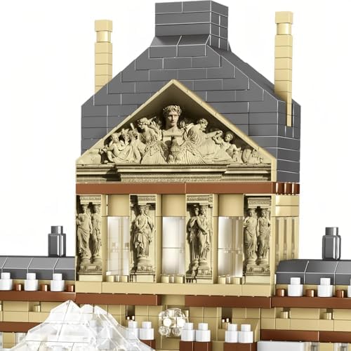 Louvre Museum Building Blocks Set 3377 PCS