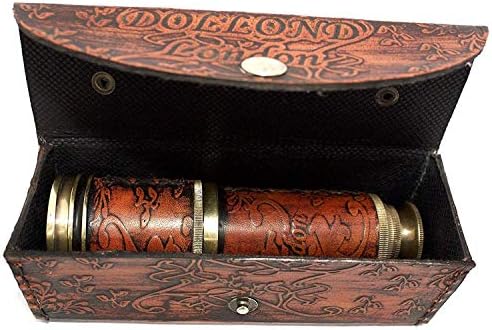 Marine Dolland Brass Telescope for Travelers and Home Decor