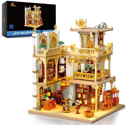 JMBricklayer Medieval House Building Kit for Adults