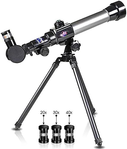 ArtCreativity Telescope for Starters with 20x 30x 40x Lenses