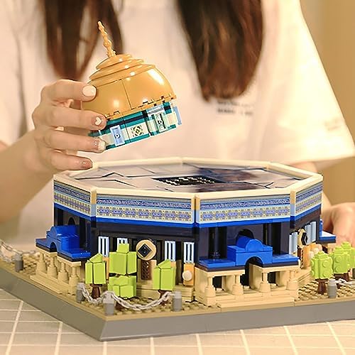 Goirzi 983Pcs Dome of The Rock Jerusalem Building Set Collectible Toy