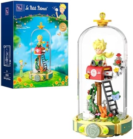 Le Petit Prince Rose Mailbox Building Block Set