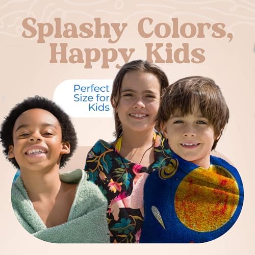Khelo Kids Organic Cotton Bath Towel Super Absorbent for All Ages