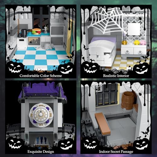 JMBricklayer Medieval Castle Building Set for Adults